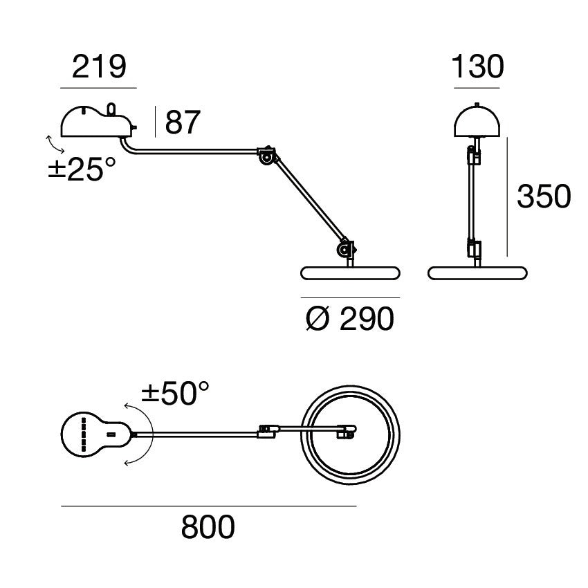 Stilnovo Topo Desk Lamp