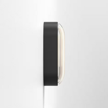 Montreal Oval Wall Light in Textured Black