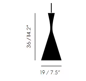 Beat Tall LED Pendant