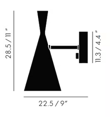 Beat Downward Decorative Wall Light