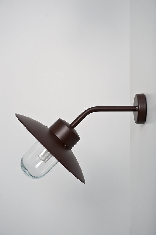 Belcour Model 8 Clear Glass Wall Fitting