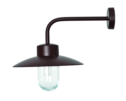 Belcour Model 9 Clear Glass Wall Light