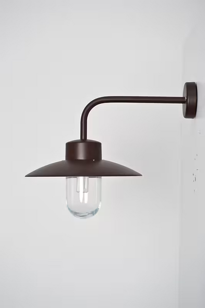 Belcour Model 9 Clear Glass Wall Light