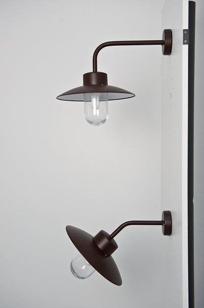 Belcour Model 8 Clear Glass Wall Fitting