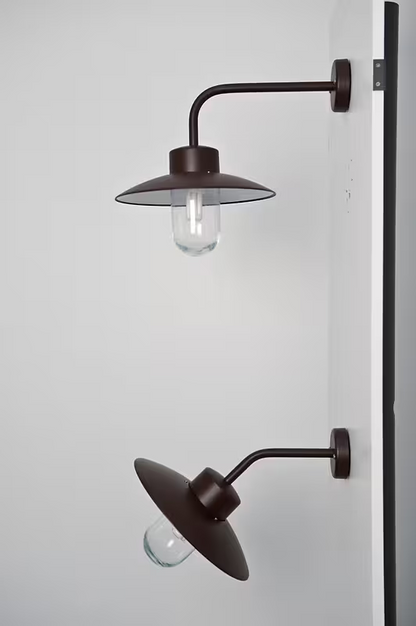 Belcour Model 8 Clear Glass Wall Fitting