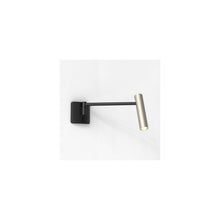 Leda Swing Arm Wall Light in Matt Black