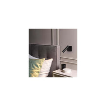 Leda Single Wall Spotlight in Matt Black