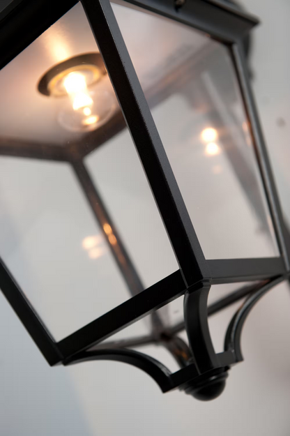 Place des Vosges 1 Evolution Model 5 Clear Glass Swan Neck E27 Wall Bracket