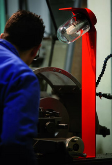 Sherlock Clear Glass Bollard