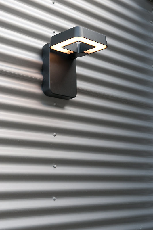Square Model 1 Satin Multi-Position 2700K LED Wall Light