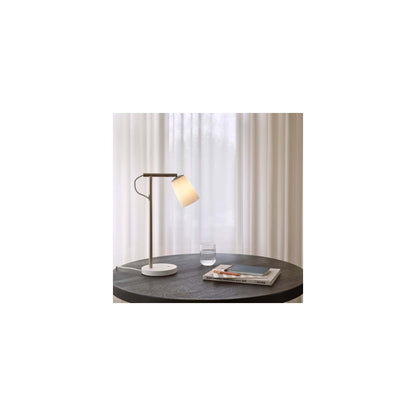 Carlton Desk Lamp in Matt White