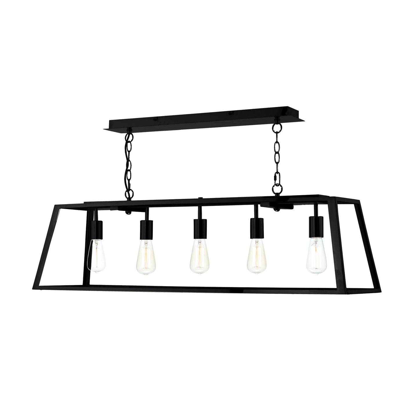 Academy 5-Light Clear Glass Pendant
