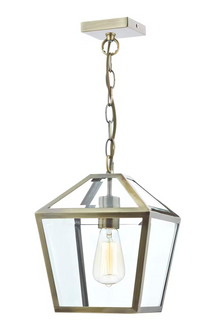Churchill 1-Light Pendant Antique Brass