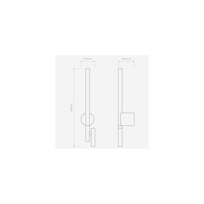 Baton Reader LED Wall Light