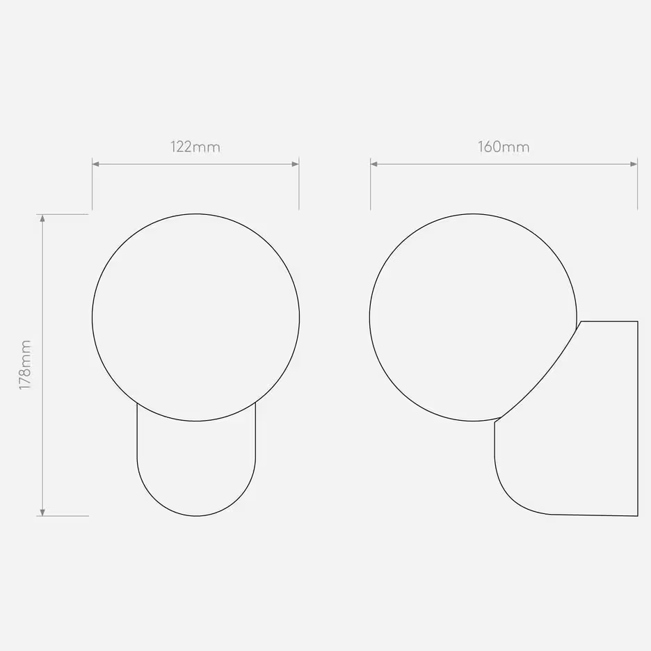 Lyra Wall Single Light