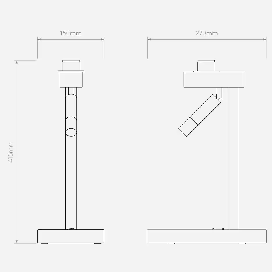 Venn Reader Table Lamp