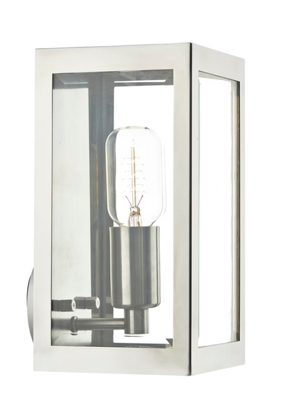 Era Clear Glass Wall Bracket with Bevelled Edge Glass