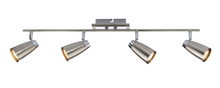 Loft 4-Light Bar Spotlight with Polished Chrome Accents