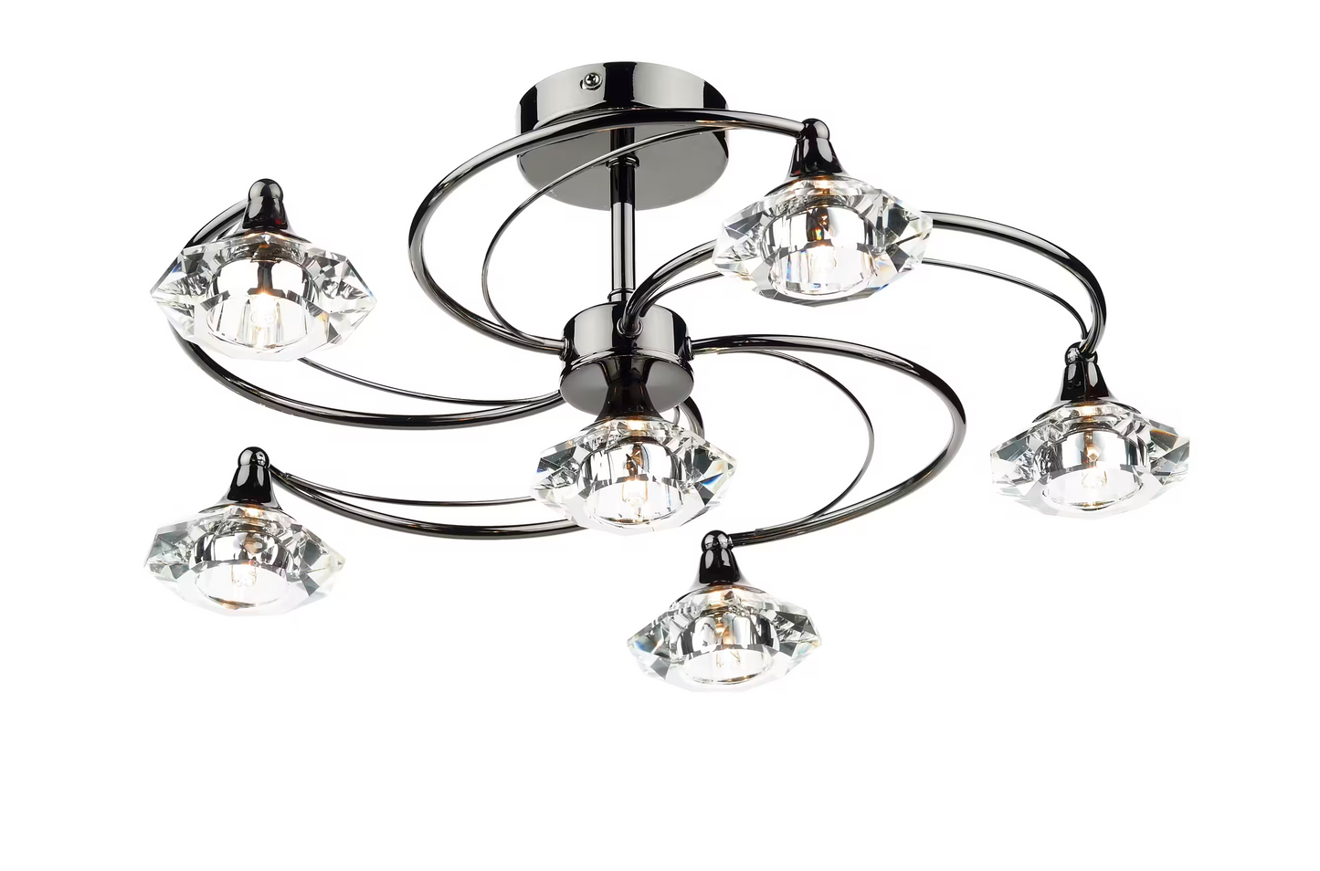 Luther 6-Light Semi Flush
