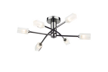 Morgan 6-Light Flush Mount