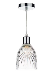 Motif Clear Glass Pendant