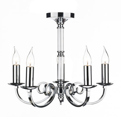 Dar Murray 5-Light Chandelier
