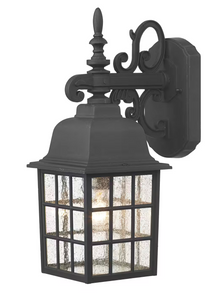 Norfolk Black Wall Bracket Downlight
