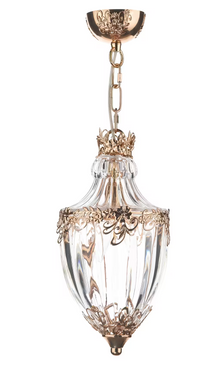 Ottoman One-Light French Gold Pendant