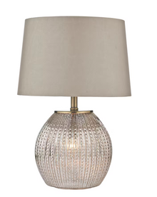 Sonia Table Lamp Antique Silver