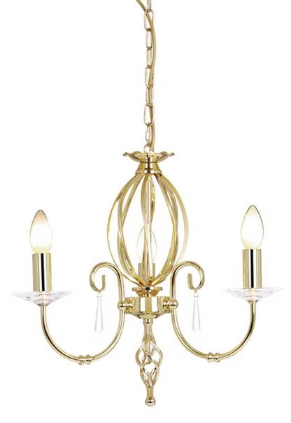 Aegean Three-Light Chandelier