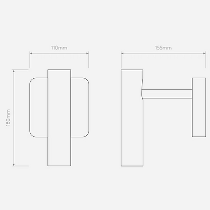 Leda Single Wall Spotlight