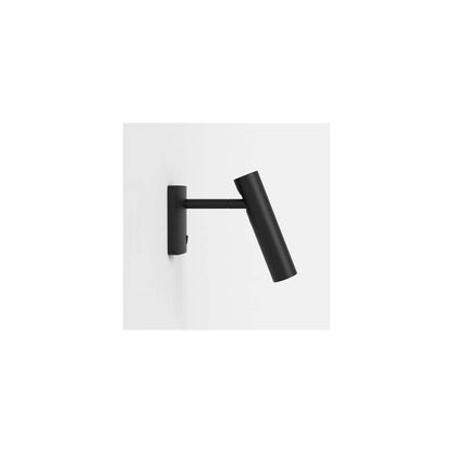 Leda Single Wall Spotlight in Matt Black