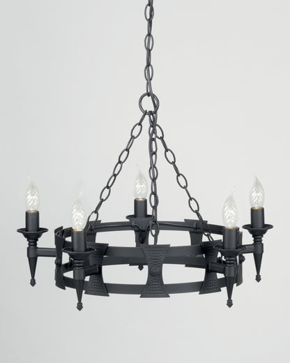 Elstead Saxon Chandelier