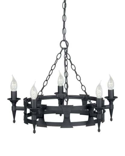 Elstead Saxon Chandelier