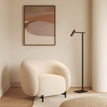 Leda Floor Lamp in Matt Black