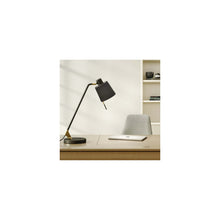 Edward Desk Lamp in Matt Black and Matt Gold