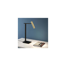 Leda Desk Lamp in Matt Black
