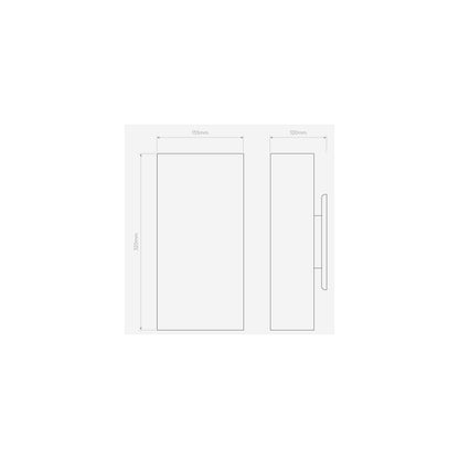 Comino 155 Wall Light in Plaster White