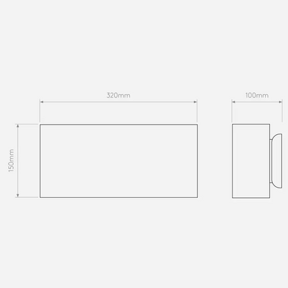 Comino 320 Wall Light