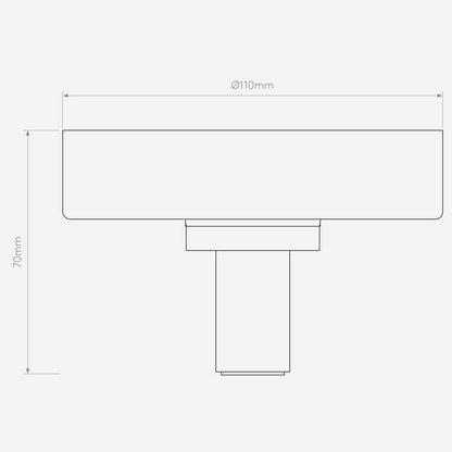 Astro Tacoma Surface Mount Ceiling Light