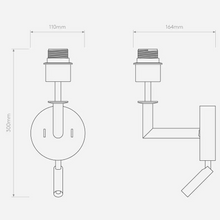 Club Reader Wall Light
