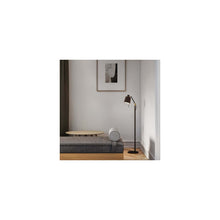 Edward Floor Lamp in Matt Black and Matt Gold
