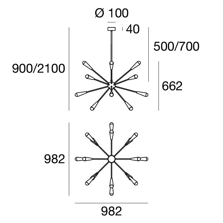 Stilnovo Sputnik Pendant