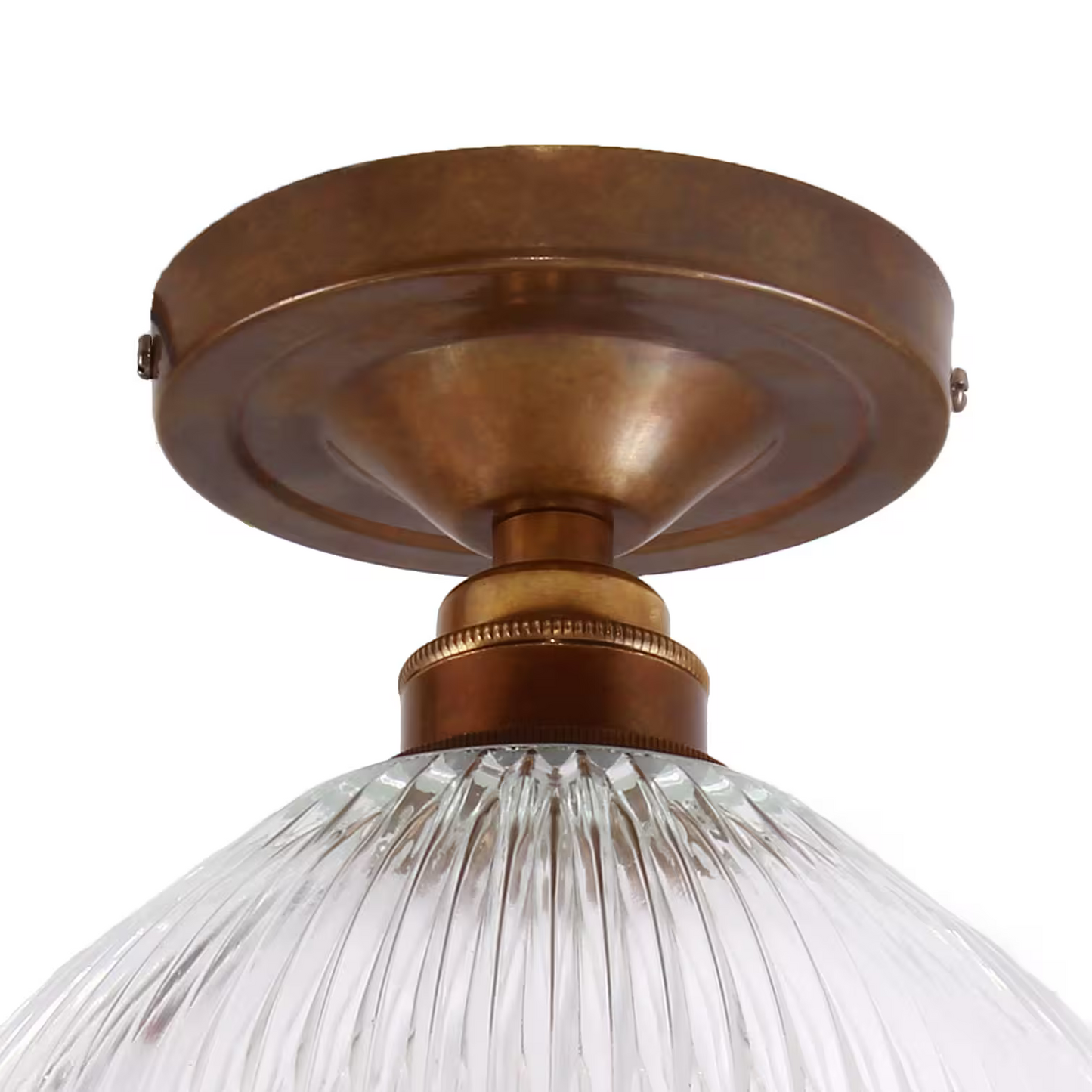 Erbil Prismatic Flush Ceiling Fitting