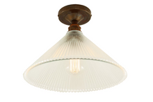 Hanoi Vintage Holophane Flush Ceiling Fitting