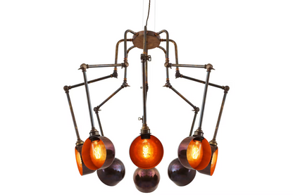 San Jose 8-Light Adjustable Modern Chandelier