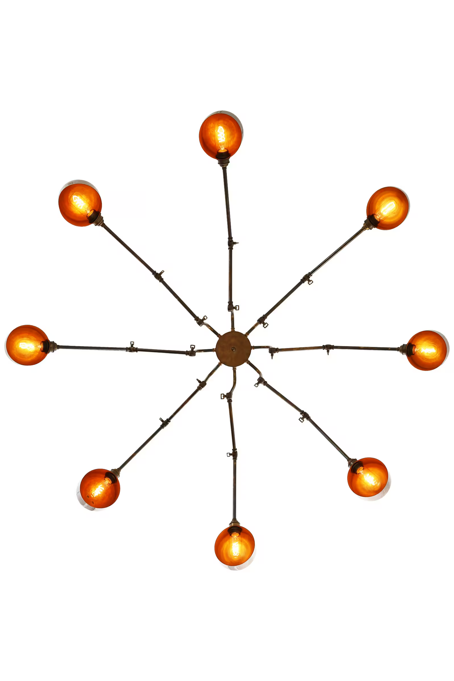 San Jose 8-Light Adjustable Modern Chandelier