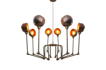 San Jose 8-Light Adjustable Modern Chandelier