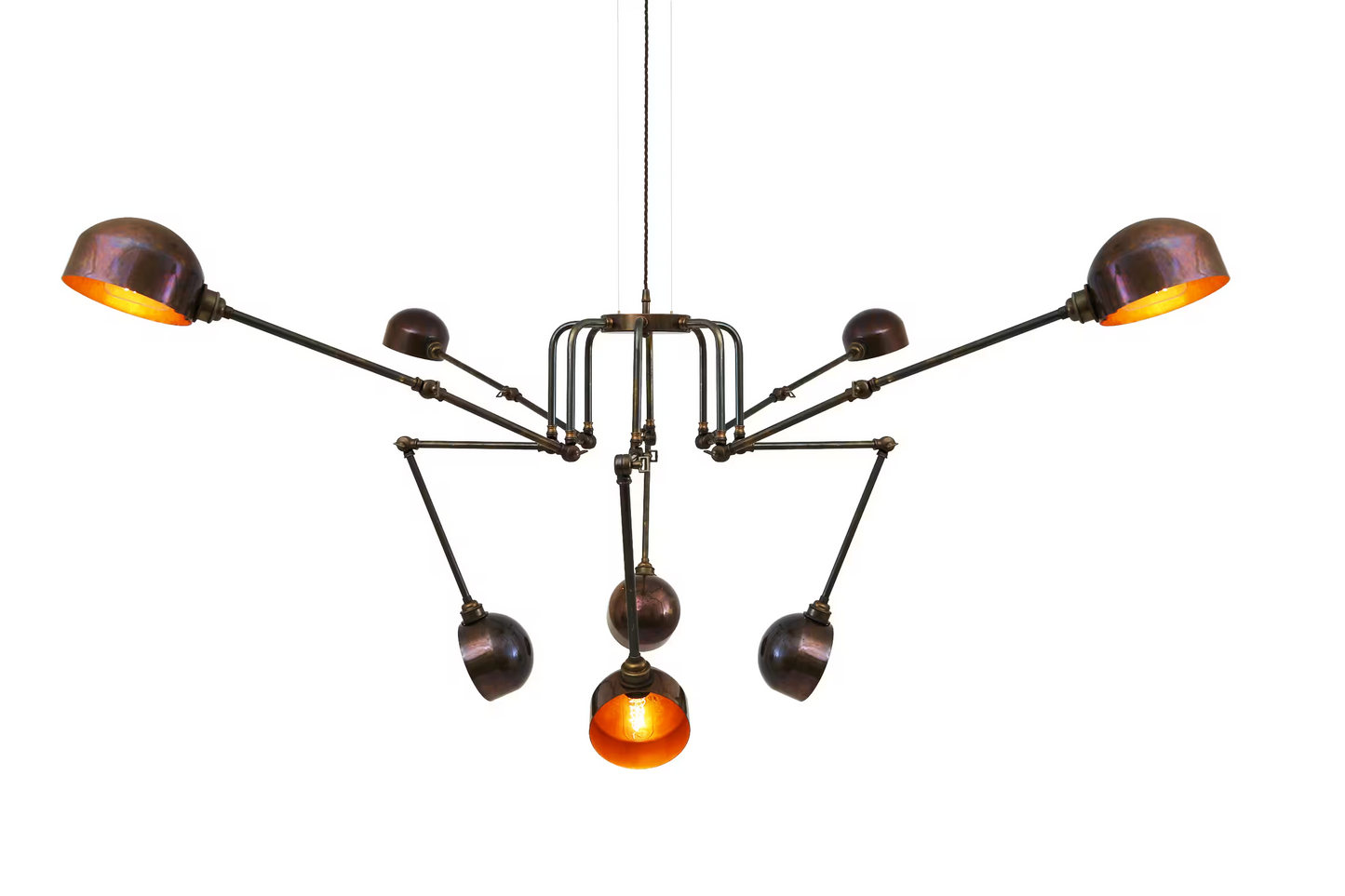 San Jose 8-Light Adjustable Modern Chandelier