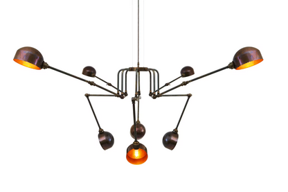 San Jose 8-Light Adjustable Modern Chandelier